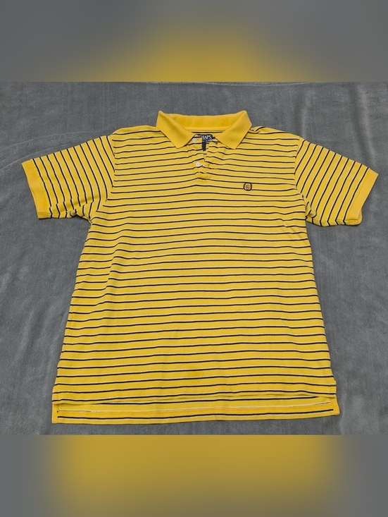 Chaps Other - Chaps Men's RL Yellow Stripped Polo Shirt